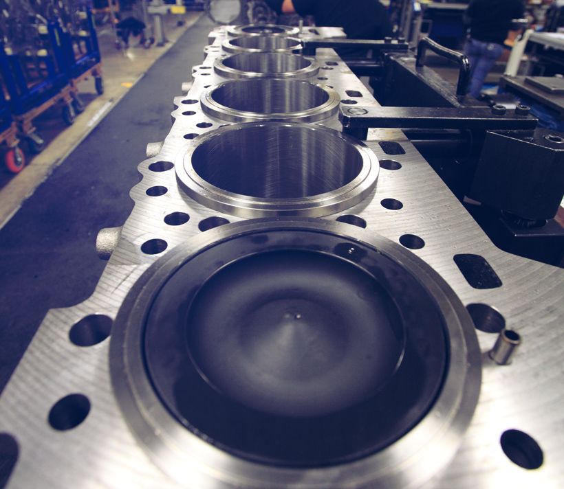 Moteur 4 cylindres Perkins